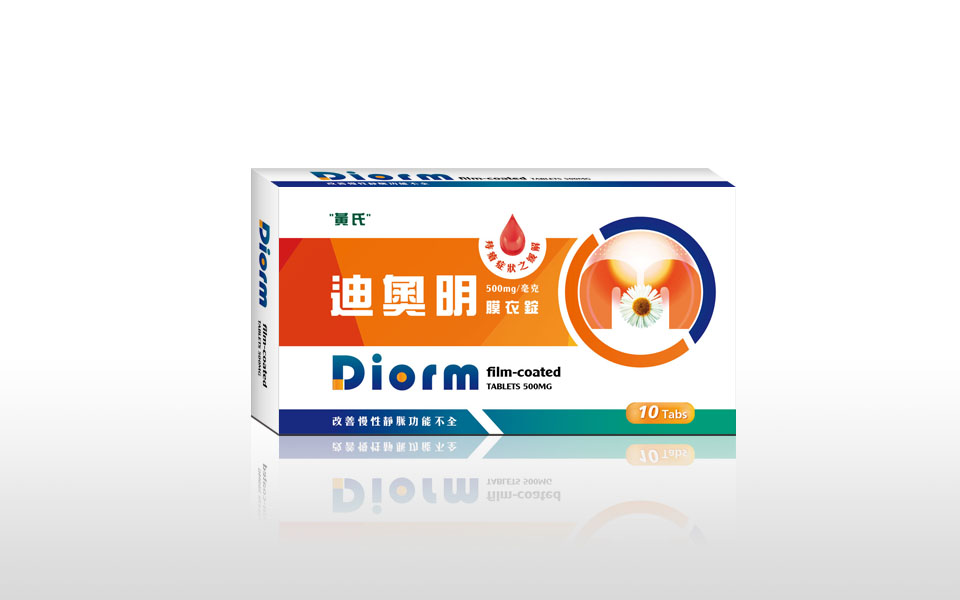 Diorm film-coated tablets 500mg